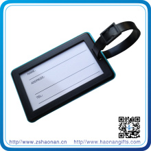 Wholesale Own Design PVC Material Luggage Tag for Souvenir